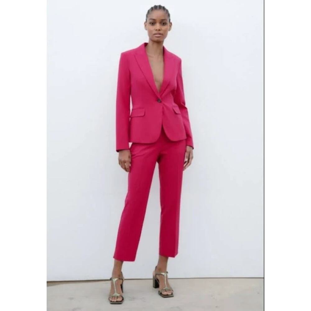 Zara Pink Blazer & Suit Jacket